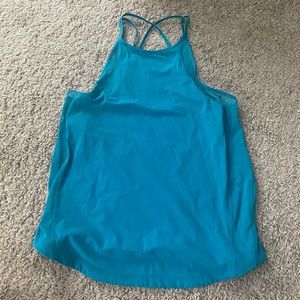 Lululemon teal tank size 4 excellent condition